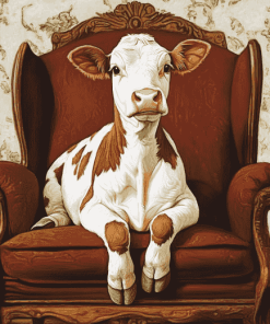 Cows Sofa Diamond Painting