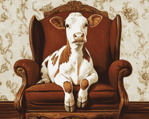 Cows Sofa Diamond Painting