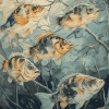 Crappie and Koi Carp Diamond Painting