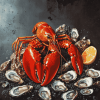 Crayfish Delight Diamond Painting
