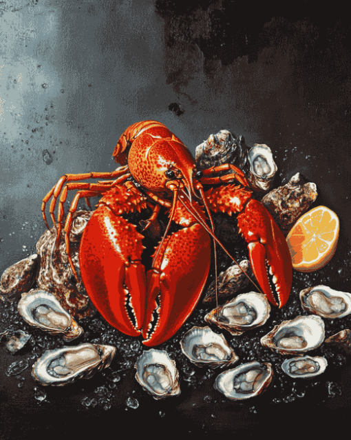 Crayfish Delight Diamond Painting