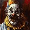 Creepy Clown Character Diamond Painting