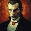 Creepy Dracula Movies Diamond Painting