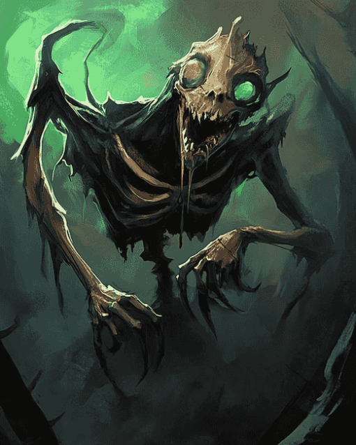 Creepy Thresh League of Legends Diamond Painting