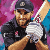 Cricket Legend Kane Williamson Diamond Painting