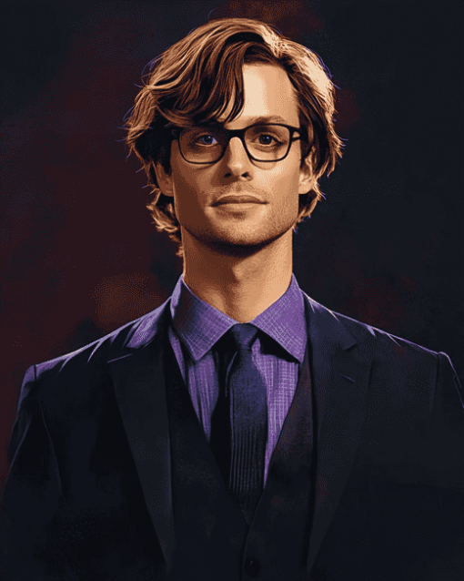 Criminal Minds Spencer Reid Diamond Painting