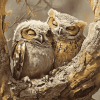 Cuddly Owls Diamond Painting