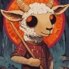 Cult Of Lamb Animation Diamond Painting