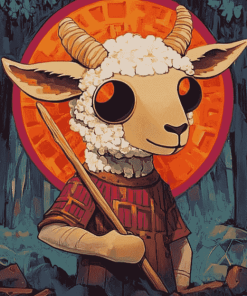 Cult Of Lamb Animation Diamond Painting