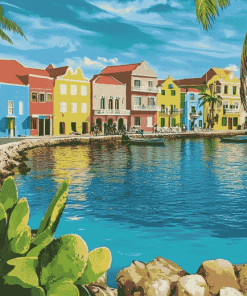 Curacao Seascape Diamond Painting