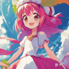 Cure Happy Anime Girl Diamond Painting