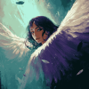 Cute Angel Fantasy Diamond Painting