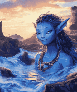 Cute Avatar Fantasy Movies Diamond Painting