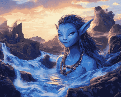 Cute Avatar Fantasy Movies Diamond Painting