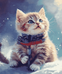 Cute Cat Adventures Diamond Painting