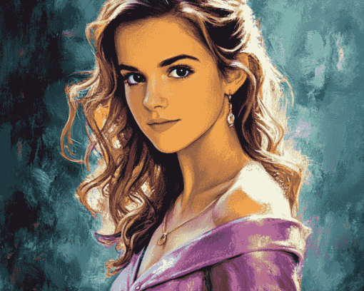 Cute Hermione Granger Yule Ball Diamond Painting