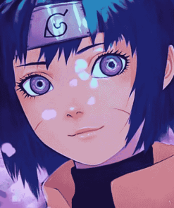 Cute Himawari Uzumaki Anime Diamond Painting