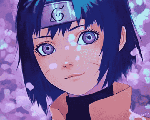 Cute Himawari Uzumaki Anime Diamond Painting