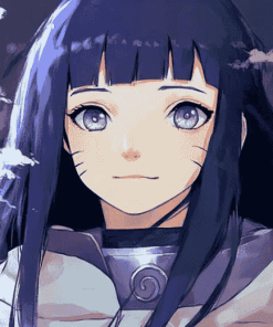 Cute Hinata Hyuga Anime Diamond Painting