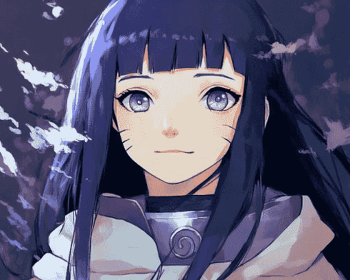 Cute Hinata Hyuga Anime Diamond Painting