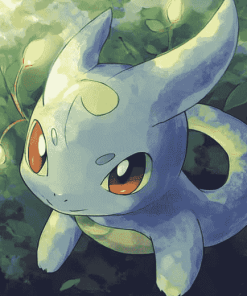 Cute Lanturn Pokemon Diamond Painting