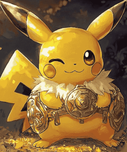 Cute Pikachu Anime Diamond Painting