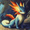 Cute Quilava Pokemon Diamond Painting