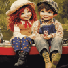 Cute Rosie And Jim Diamond Painting