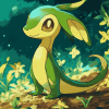 Cute Snivy Pokemon Diamond Painting