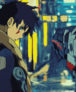 Cyberpunk Anime Series Diamond Painting