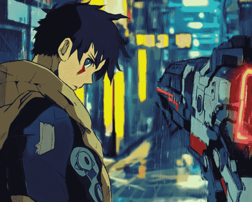 Cyberpunk Anime Series Diamond Painting