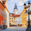 Czech Republic Old Town Charm Diamond Painting