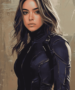 Daisy Johnson Movie Icon Diamond Painting