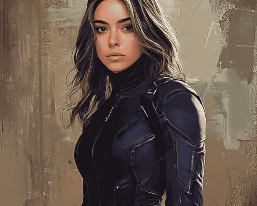 Daisy Johnson Movie Icon Diamond Painting