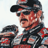 Dale Earnhardt Legendary Race Diamond Painting