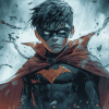 Damian Wayne Cartoon Diamond Painting