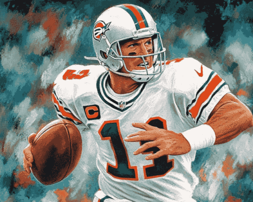 Dan Marino Sports Diamond Painting