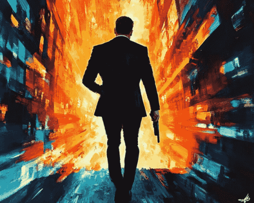 Daniel Craig Skyfall Diamond Painting