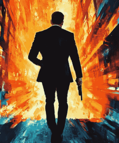 Daniel Craig Skyfall Diamond Painting