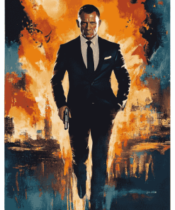 Daniel Craig Skyfall Diamond Painting