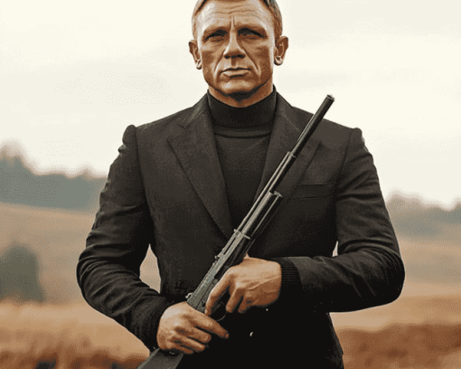 Daniel Craig in Skyfall Diamond Painting