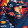 Daniel Ricciardo Racing Diamond Painting