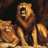 Daniel and the Lions Animation Diamond Painting