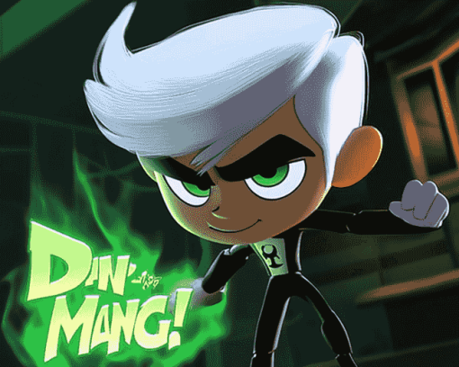 Danny Phantom Cartoon Diamond Painting