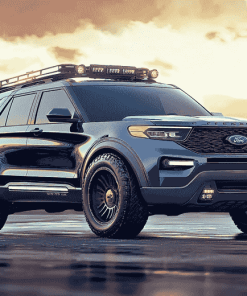 Dark Blue Ford Explorer Diamond Painting