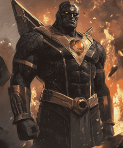 Darkseid Justice League Animation Diamond Painting