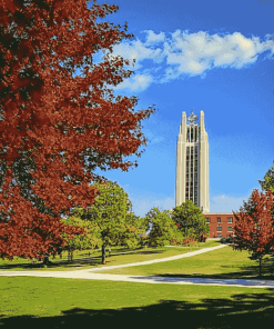 Dayton Carillon Park Tower Diamond Painting