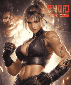 Dead Or Alive Core Fighters Animation Diamond Painting