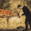 Deer and Elk Diamond Painting