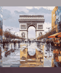 Defense Arch Paris Diamond Painting